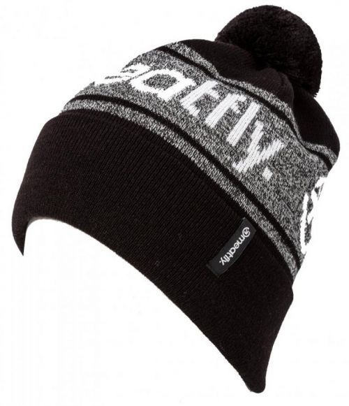 Čepice Meatfly Robb black/grey heather