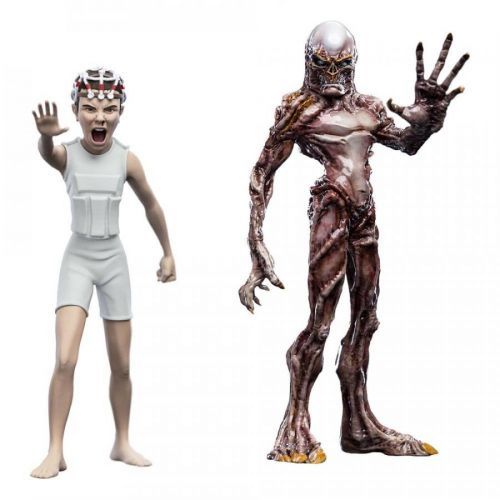 Weta | Stranger Things - Mini Epics Vinyl Figures Vecna & Eleven (Season 4) Twin Pack 16 cm