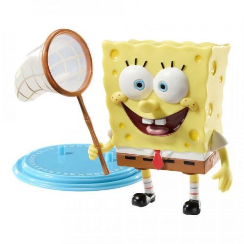Noble Collection | SpongeBob SquarePants - ohebná figurka Spongebob 12 cm