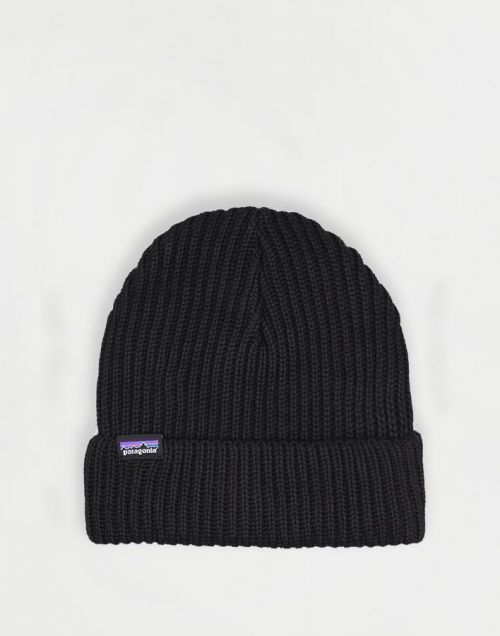 Patagonia Fisherman's Rolled Beanie Black