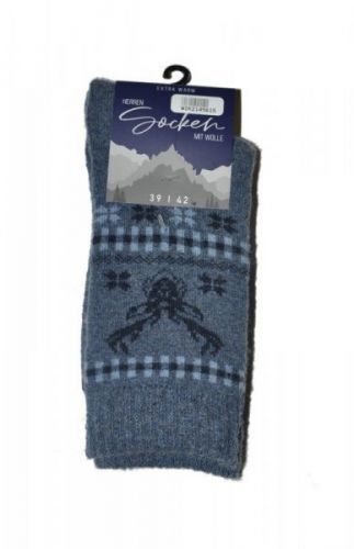 WiK 21456 Herren Socken Pánské ponožky 43-46 tmavě modrá