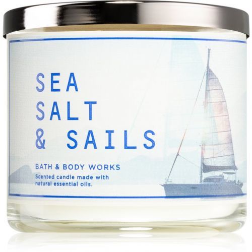 Bath & Body Works Sea Salt & Sails vonná svíčka 411 g