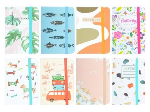 MFP 7501372 Blok s gumkou A7 80 listů mix č.4 linka