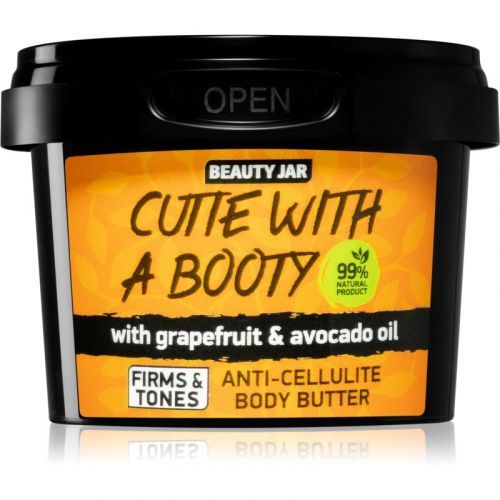 Beauty Jar Cutie With A Booty tělové máslo tlumící projevy celulitidy 90 g