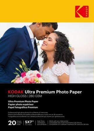 Fotopapír Kodak Ultra Premium Photo RC Gloss (280g/m2) 13x18cm 20 listů, KOPPUP5R20