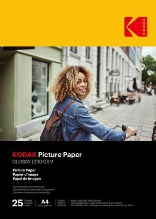 Fotopapír Kodak Picture High Gloss (230g/m2) A4 25 listů, KOPPPCA425