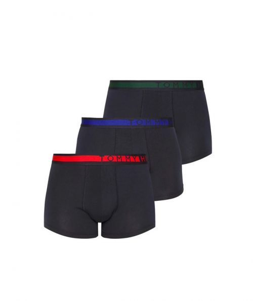 3PACK pánské boxerky Tommy Hilfiger černé (UM0UM01234 0UN) XL