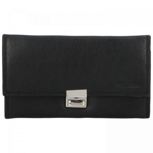Luxusní dámská kožená peněženka Efip, černá