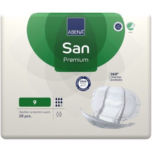 ABENA SAN PREMIUM 9 Inkont. pleny (28 ks)