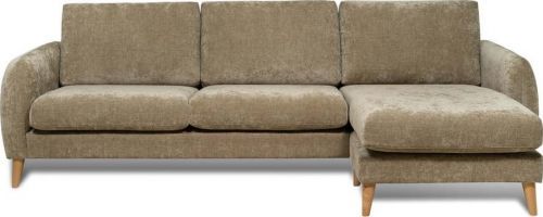 Světle hnědá rohová pohovka (pravý roh) Marvel - Scandic