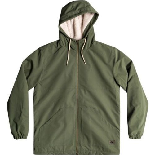 Quiksilver FINAL CALL JACKET Pánská bunda, khaki, velikost L