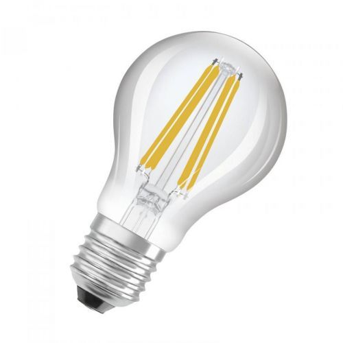 OSRAM LED žárovka E27 A60 5W 1 055lm 3 000K čirá, sklo, E27, 5W, Energetická třída: A, P: 10.5 cm