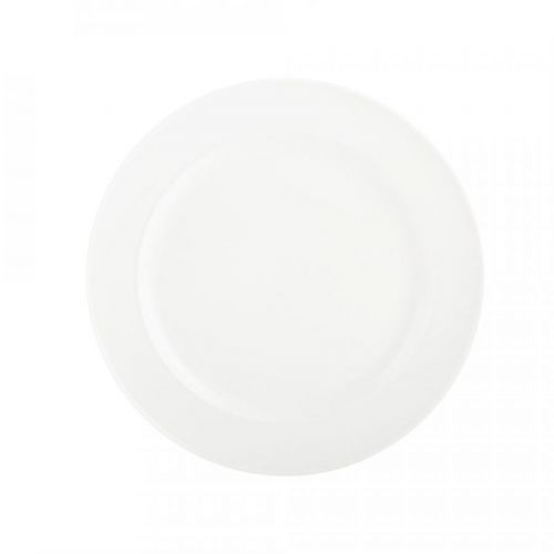Bílý porcelánový talíř Mikasa Ridget, ø 29 cm