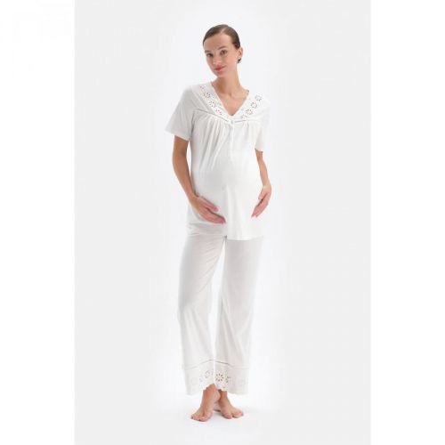 Dagi Pajama Bottoms - White