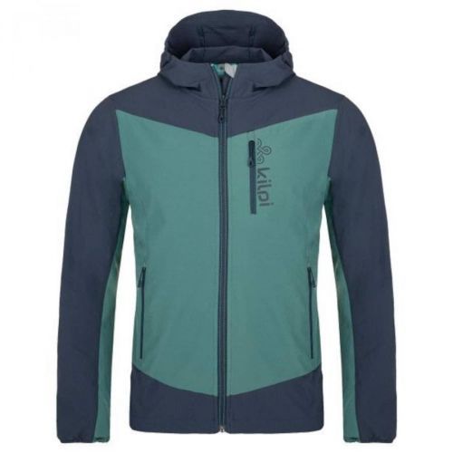 Men's softshell running jacket Kilpi BALANS-M dark green