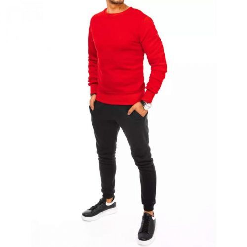 Red and black men's tracksuit Dstreet AX0633