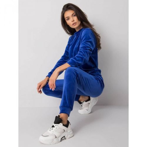 RUE PARIS Cobalt velor set