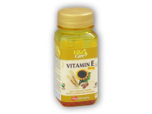 VitaHarmony Vitamín E 100 mg 60 tobolek