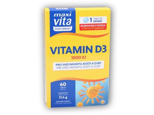 Maxivita Maxi Vita vitamin D3 1000IU 60 tablet