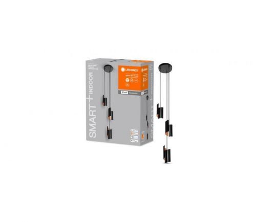 Ledvance Ledvance - LED Stmívatelný lustr na lanku SMART+ DECOR 3xLED/8W/230V černá Wi-Fi