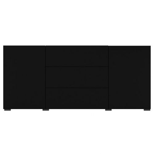 Komoda Ava 2D3S 26 černá/černá