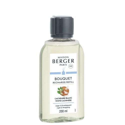 Maison Berger Paris Náplň do difuzéru Bílý kašmír Cashmire White (Bouquet Recharge/Refill) 200 ml