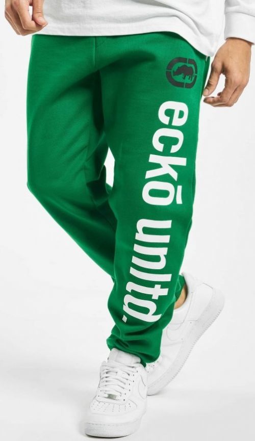 Pánské tepláky Ecko Unltd. / Sweat Pant 2Face in green 3XL