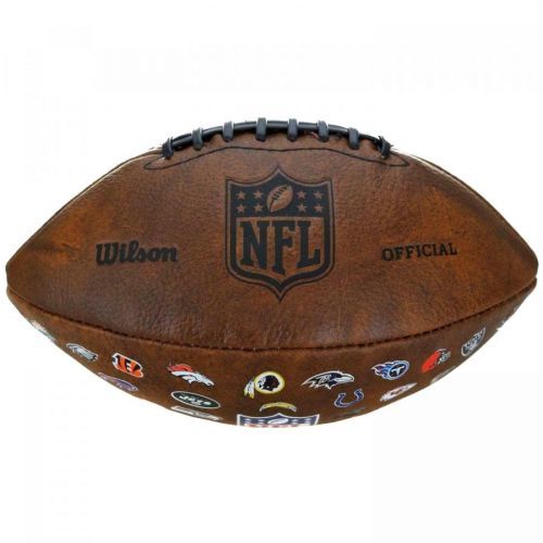WILSON NFL OFFICIAL THROWBACK 32 TEAM LOGO BALL WTF1758XBNF32 Velikost: 9