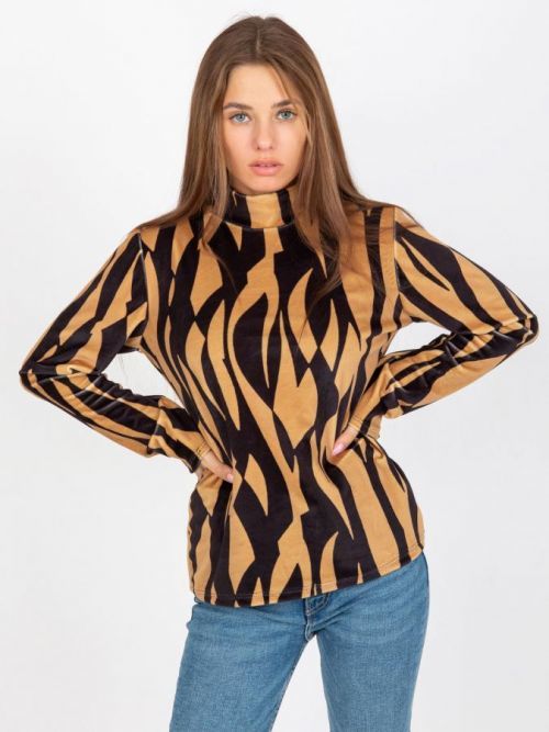 BÉŽOVO-ČERNÝ ROLÁK SE VZORY -RP-BZ-8187-1.02X-PATTERN Velikost: ONE SIZE