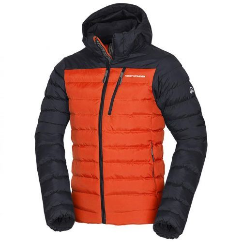 Pánská bunda Northfinder Jarredh Velikost: L / Barva: černá/červená