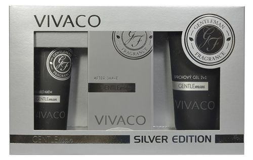 Vivaco Luxusní dárková kazeta GENTLEMAN SILVER EDITION