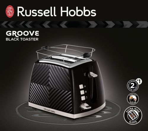 Russell Hobbs topinkovač Groove Black 26390-56