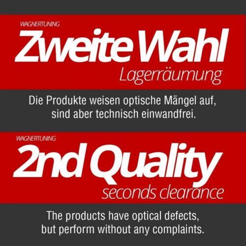 Wagner Tuning 2. kvalita/Závodní sada mezichladiče LADELUFTKüHLER BMW F07/10/11 520I 528I