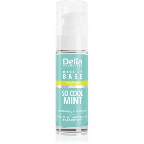 Delia Cosmetics So Cool Mint hydratační podkladová báze pod make-up 30 ml