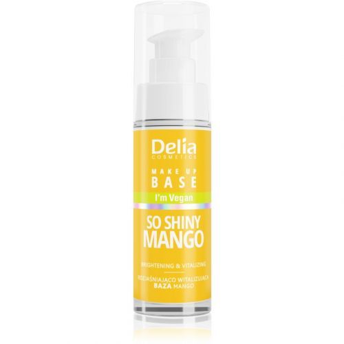 Delia Cosmetics So Shiny Mango rozjasňující podkladová báze 30 ml