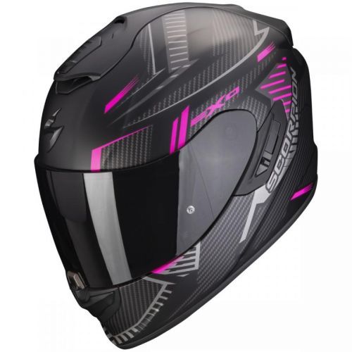 Scorpion EXO-1400 EVO AIR Shell Matt Black/Pink XS (53/54)