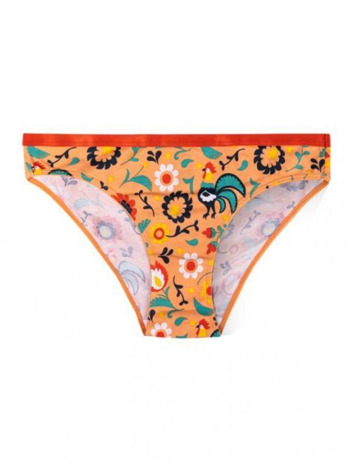 Veselé dámské kalhotky Dedoles Folkový kohout (GMFB135) XL