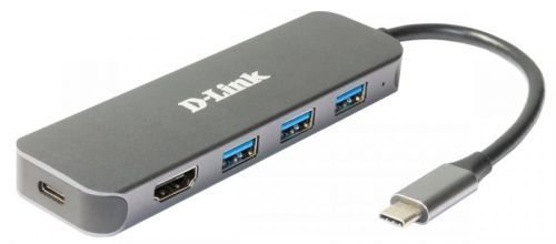 D-Link 5-in-1 USB-C Hub with HDMI/Power Delivery