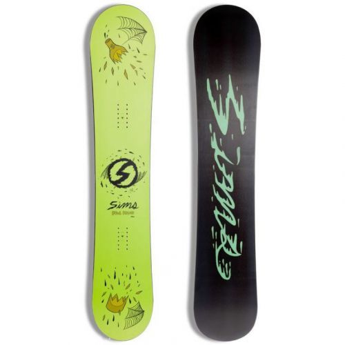 SNOWBOARD SIMS BOWL SQUAD - zelená - 149