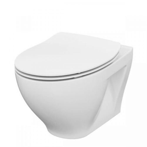 Wc s prkénkem softclose závěsné Cersanit Moduo zadní odpad K701-147-ECO