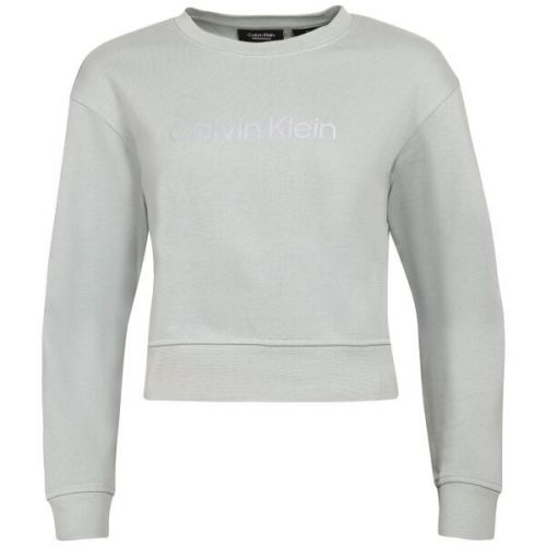 Calvin Klein PW PULLOVER Dámská mikina, světle modrá, velikost L