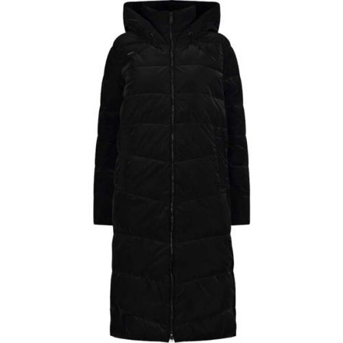 CMP WOMAN COAT FIX HOOD Dámská parka, černá, velikost 38