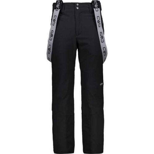 CMP MAN PANT Pánské lyžařské kalhoty se šlemi, černá, velikost 50
