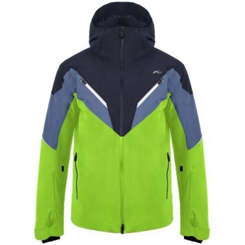 Kjus FORCE JACKET M Pánská zimní bunda, zelená, velikost 50