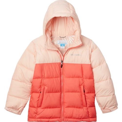 Columbia PIKE LAKE JACKET Dětská bunda, růžová, velikost S