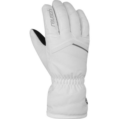 Reusch MARISA CR Dámské zimní rukavice, bílá, velikost 7.5