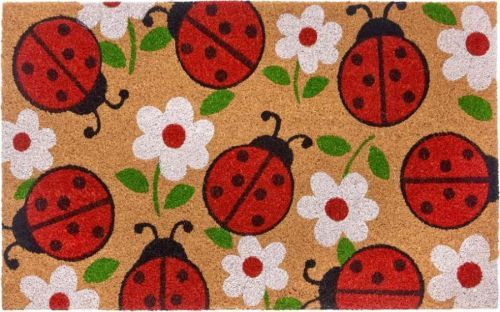 Rohožka z kokosového vlákna 75x45 cm Lady Beetle - Hanse Home