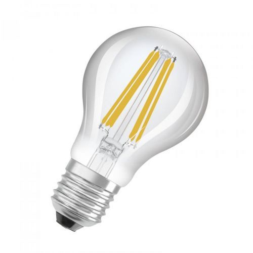 OSRAM LED žárovka E27 A60 7, 2W 1 521lm 3 000K čirá, sklo, E27, 7.2W, Energetická třída: A, P: 10.5 cm