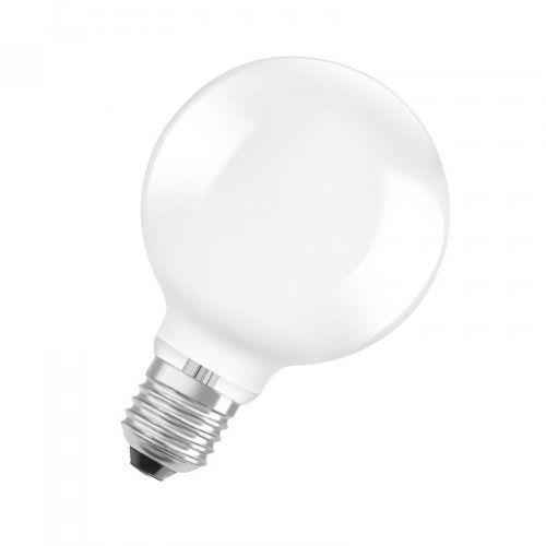 OSRAM LED žárovka globe E27 G95 4W 840lm 3000K mat, sklo, E27, 4W, Energetická třída: A, P: 14 cm