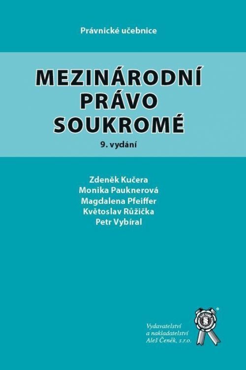 Mezinárodní právo soukromé - Zdeněk Kučera